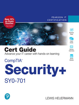 cover image of CompTIA Security+ SY0-701 Cert Guide